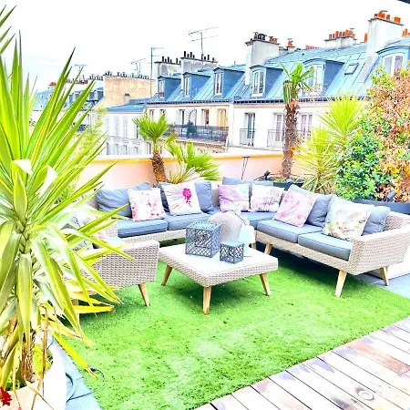 Luxury Flat With Private Rooftop - 18 * Paris
