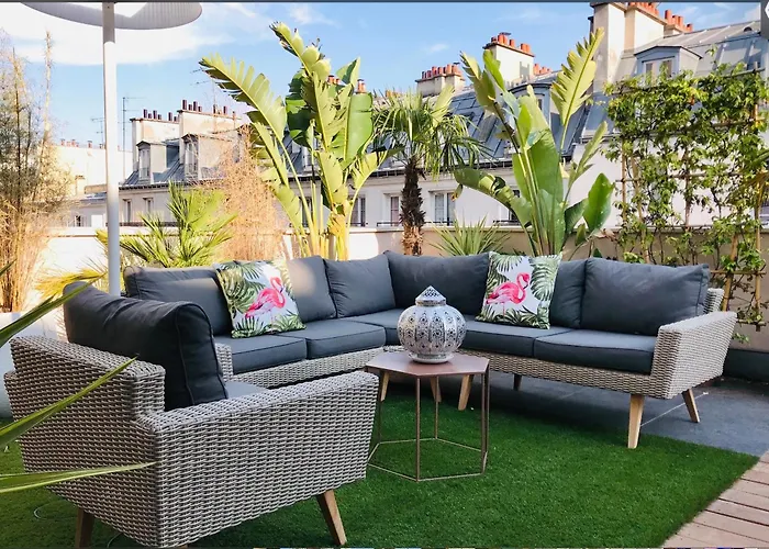 Apartmán Luxury Flat With Private Rooftop - 18 Paříž