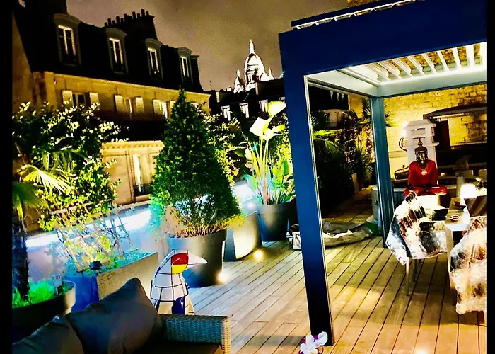 Luxury Flat With Private Rooftop - 18 Apartamento París